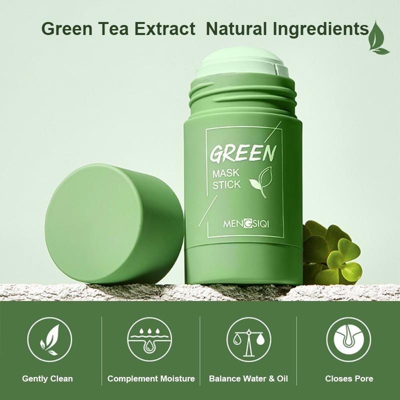 Grüner Tee Entgiftende Reinigungsmaske
