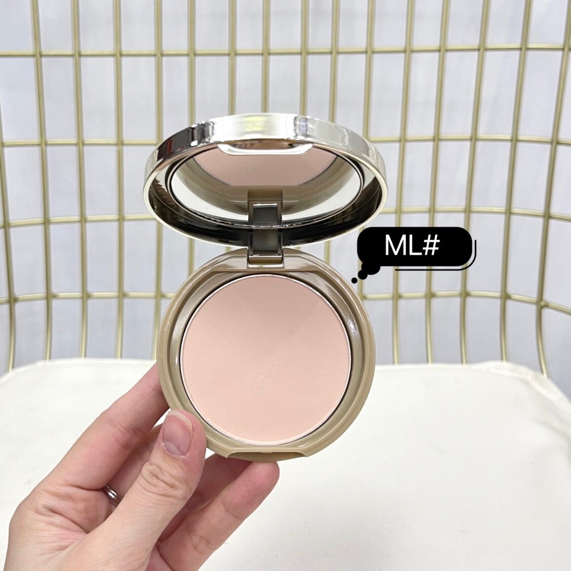 Face Pressed Powder Foundation Full Coverage Long Lasting Oil Control Natural Face Makeup