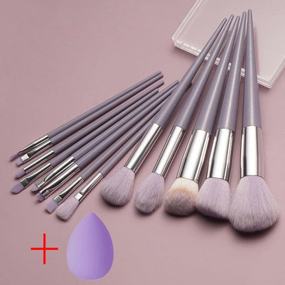 New 13Pcs Brush Set Makeup Highlighter Foundation Brush Beauty Tools